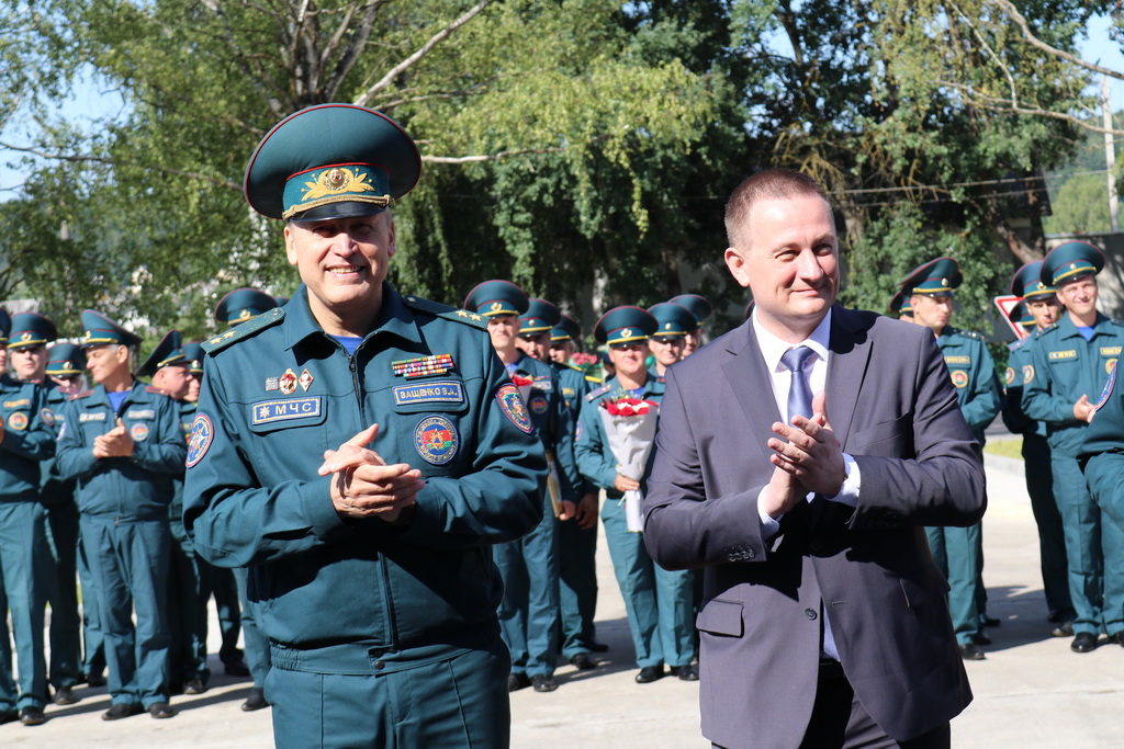 Владимир Ващенко и Александр Турчин открыли новое подразделение в Логойске