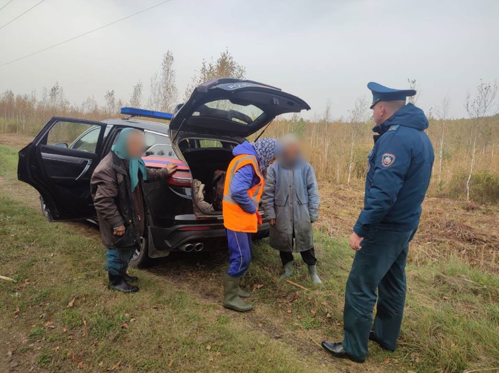 Ночь в лесу: пенсионерки вернулись домой благодаря спасателям