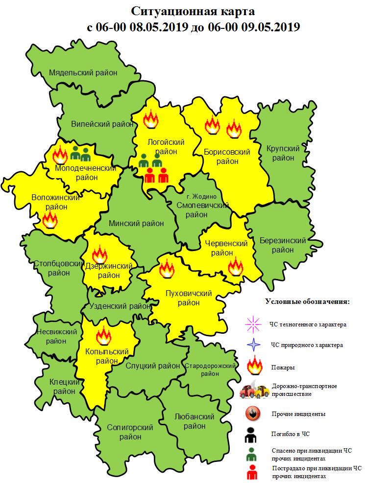 Карта деревень мядельского района