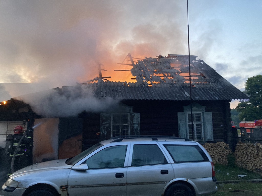 Пожар одноэтажного деревянного жилого дома (Борисовский район)